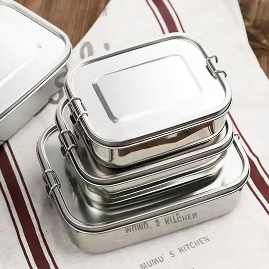 Stainless Steel Square Lunchbox