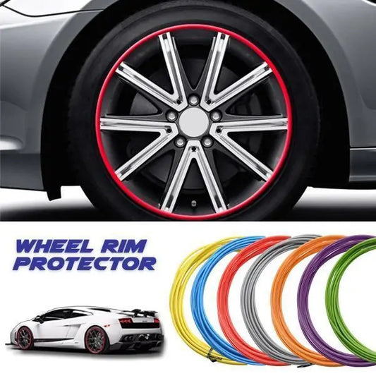 Wheel Rims Hub Protectors Strip for All Car Models