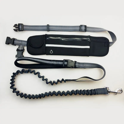 Pet Running Traction Rope Portable Waist Pack