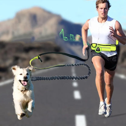 Pet Running Traction Rope Portable Waist Pack