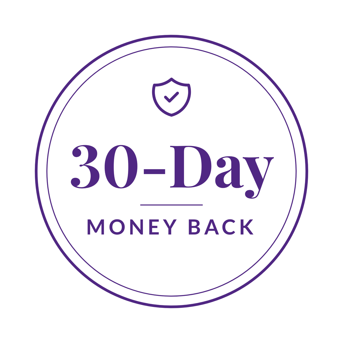 30-Day Money Back seal